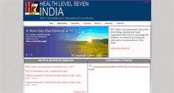Desktop Screenshot of hl7india.org